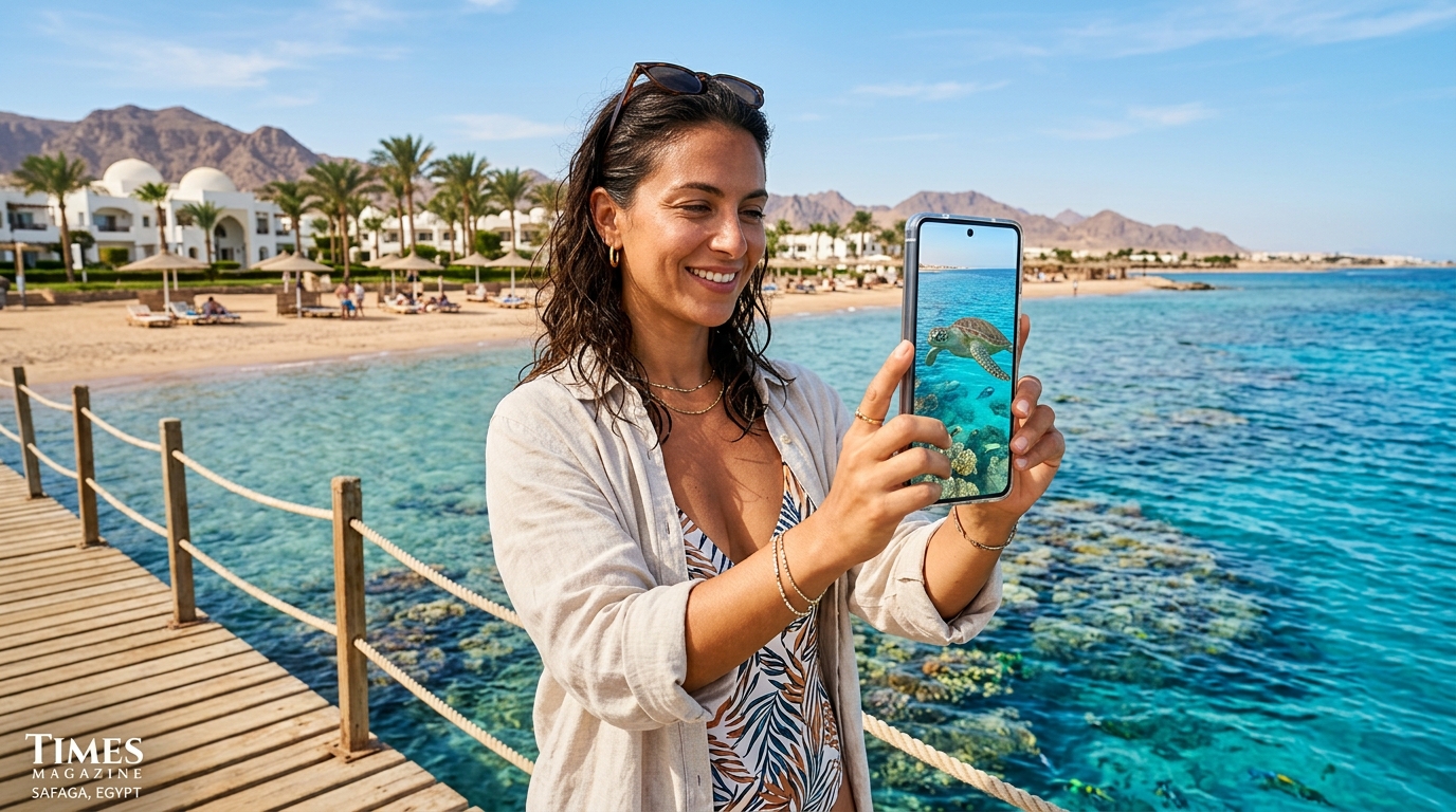 Web AR Sea Turtle Destination Preview in Safaga Red Sea