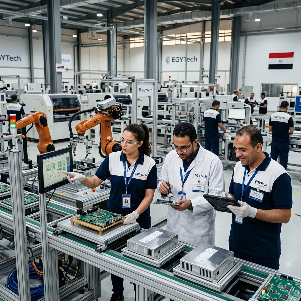 Egyptian Manufacturing Floor