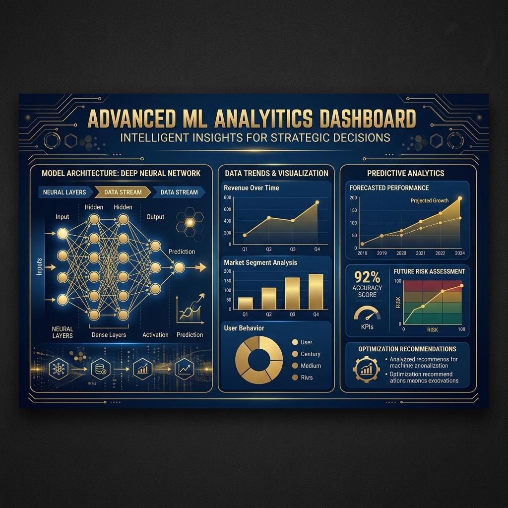 Machine Learning Predictive Analytics Dashboard